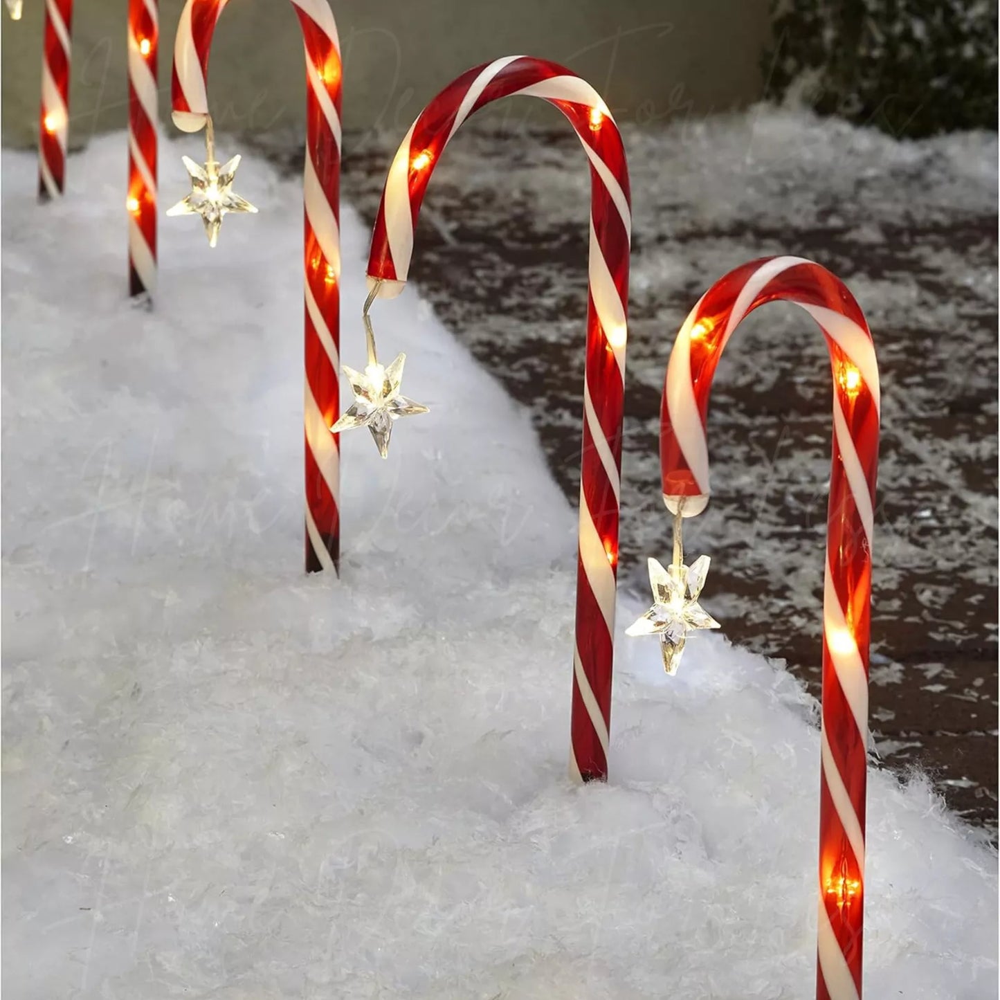 Decoratiuni Luminoase cu Încărcare Solară 55cm