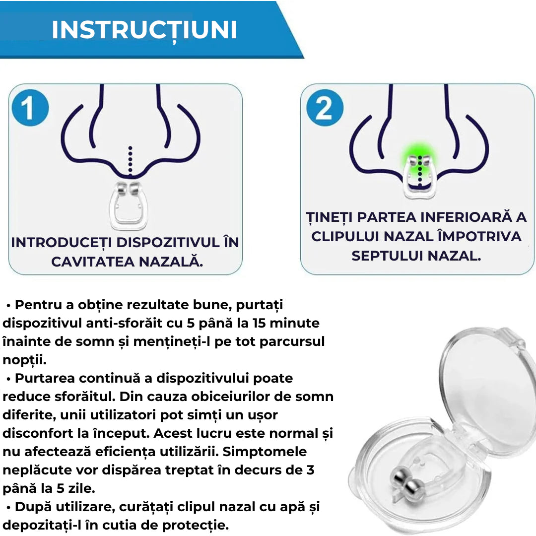 SNORFIX: Inel Anti Sforait + 1 Cadou