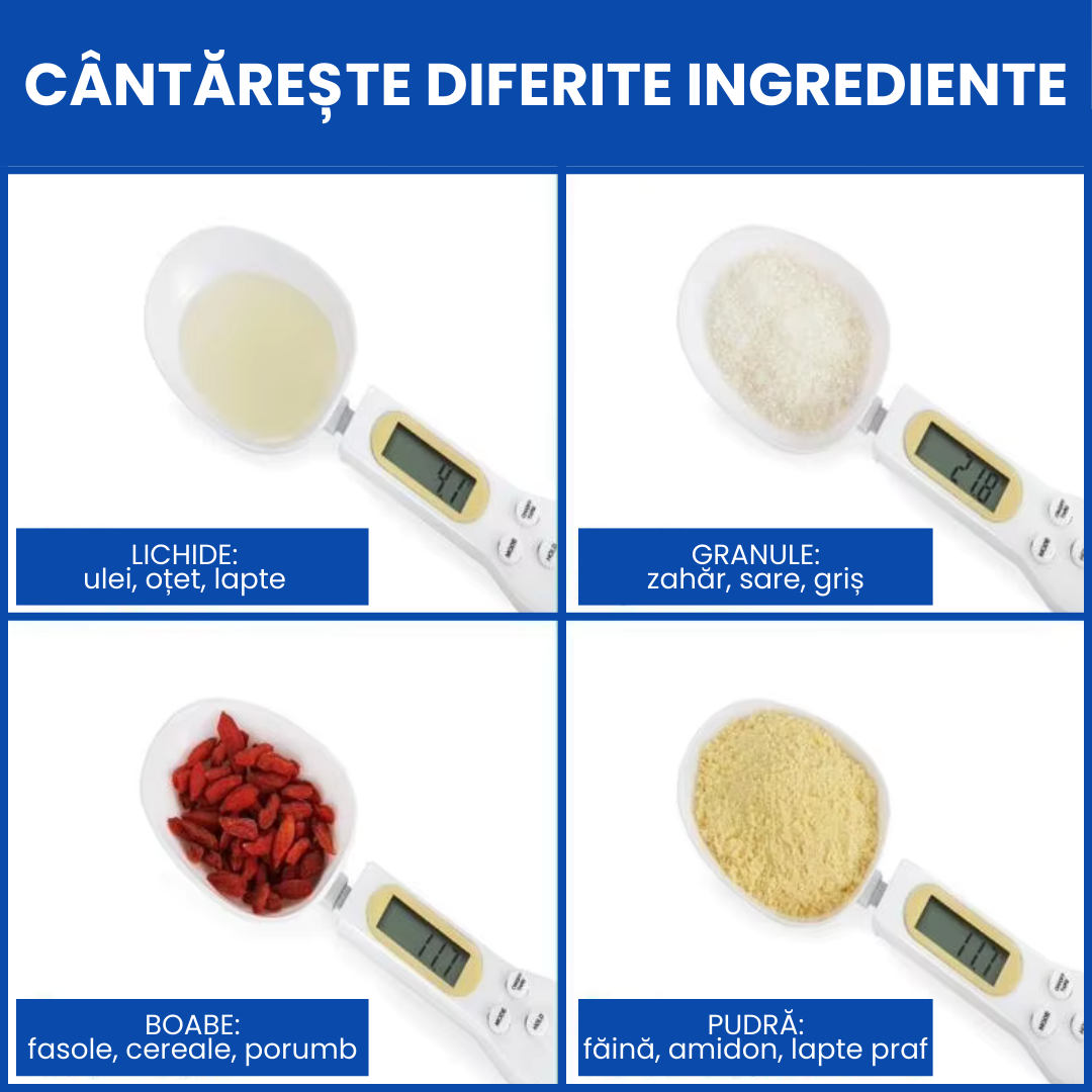 Lingură Cântar Digital