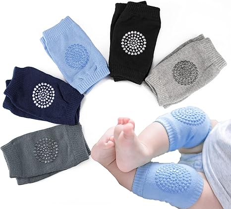Set 2 Genunchiere din Bumbac pentru Bebelusi