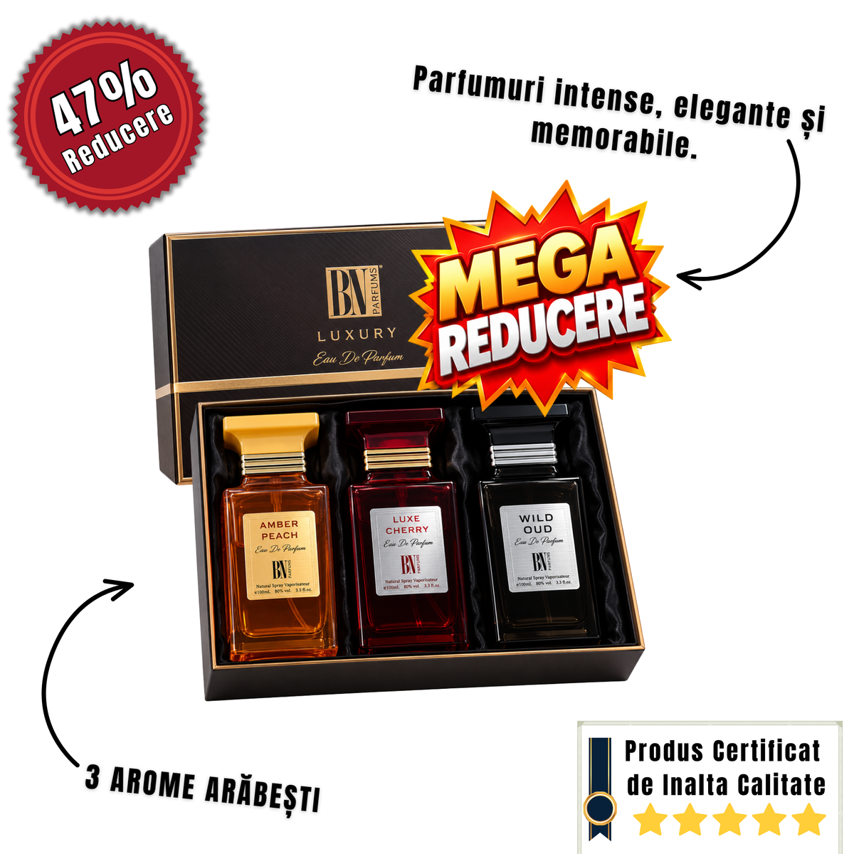 set 3 parfum