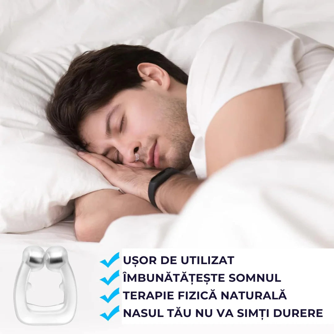 SNORFIX: Inel Anti Sforait + 1 Cadou