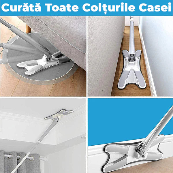Mop Cu 3 Tipuri de FIbra - Rotatie 360°