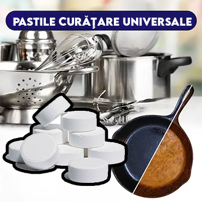 Set 10 Pastile Curăţare Universale + Set 10 Gratis