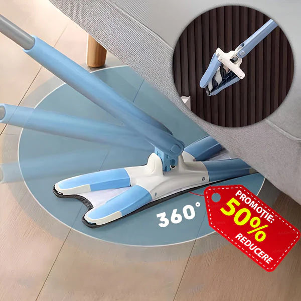 Mop Cu 3 Tipuri de FIbra - Rotatie 360°