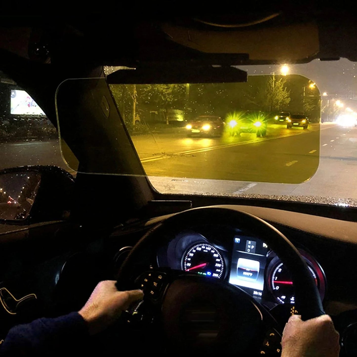 Parasolar Auto cu Dublă Funcţie Zi / Noapte